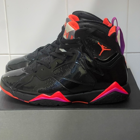 Air Jordan 7's patent leather " black gloss" - Picture 4 of 6